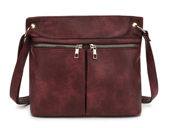 AN Ready Stock 24025 FRONT POCKETS HOBO CROSSBODY $20.00 10 pcs minimum