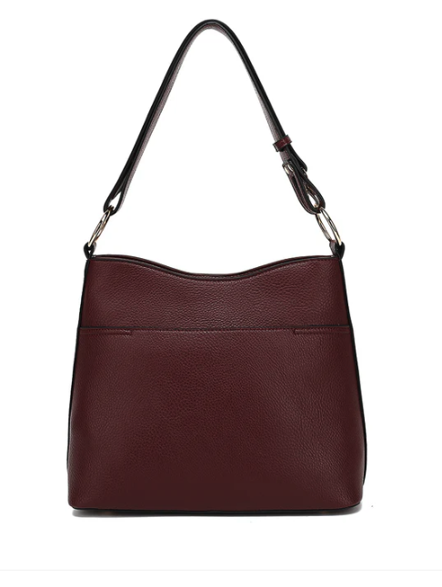 AN Ready Stock 9546T TRIPLE COMPARTMENT CONVERTIBLE HOBO  $19.00  10 PCS MIN