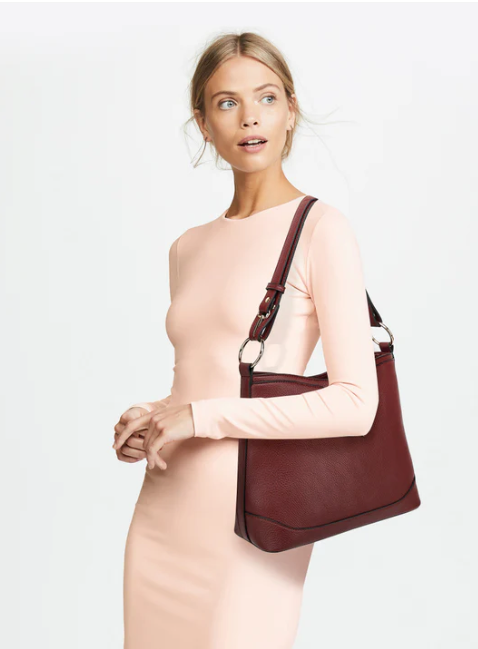 AN Ready Stock 9546T TRIPLE COMPARTMENT CONVERTIBLE HOBO  $19.00  10 PCS MIN