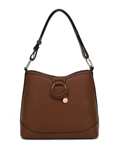 AN Ready Stock 9546T TRIPLE COMPARTMENT CONVERTIBLE HOBO  $19.00  10 PCS MIN