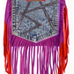 851N Trend Select 517 cow suede crossbody $40.00 - 50 pcs minimum