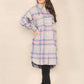 Ladies Cotton Flannel Shirt dress
