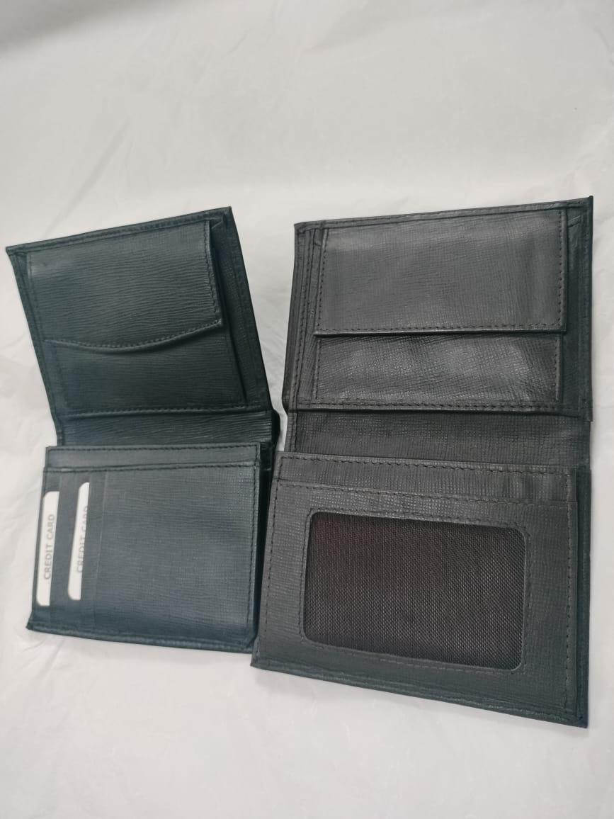 Stock lot # 458 multi slot leather wallets