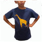 Kids Space Bot's Graphic T's SAFARI ZEBRA