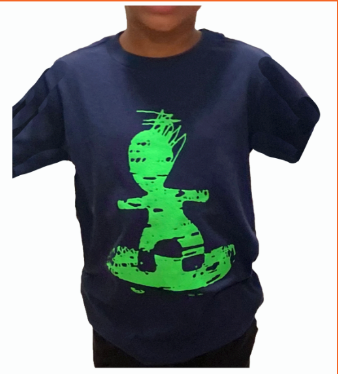 Kids Space Bot T-shirts 9000 pcs